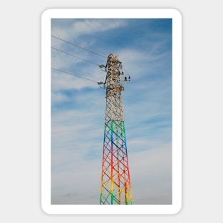 Rainbow Pylon Sticker